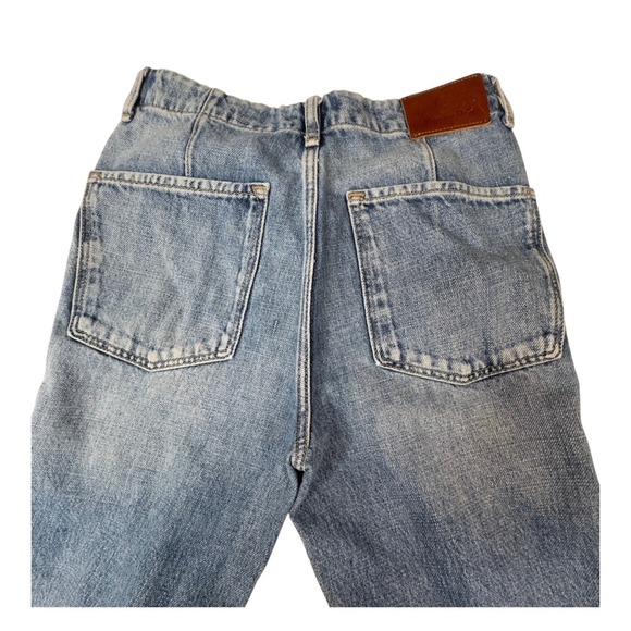 Massimo Dutti Jeans Womens‎ Light Wash Blue Denim Straight Leg Size 2 - Picture 5 of 15